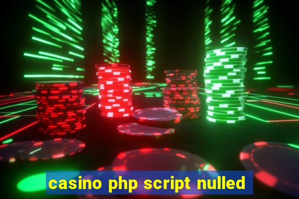 casino php script nulled